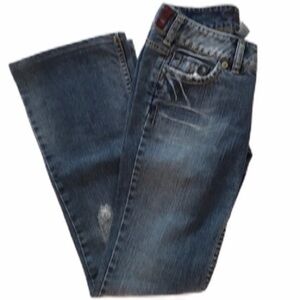 SILVER Western Glove Works Jewel Jeans 25